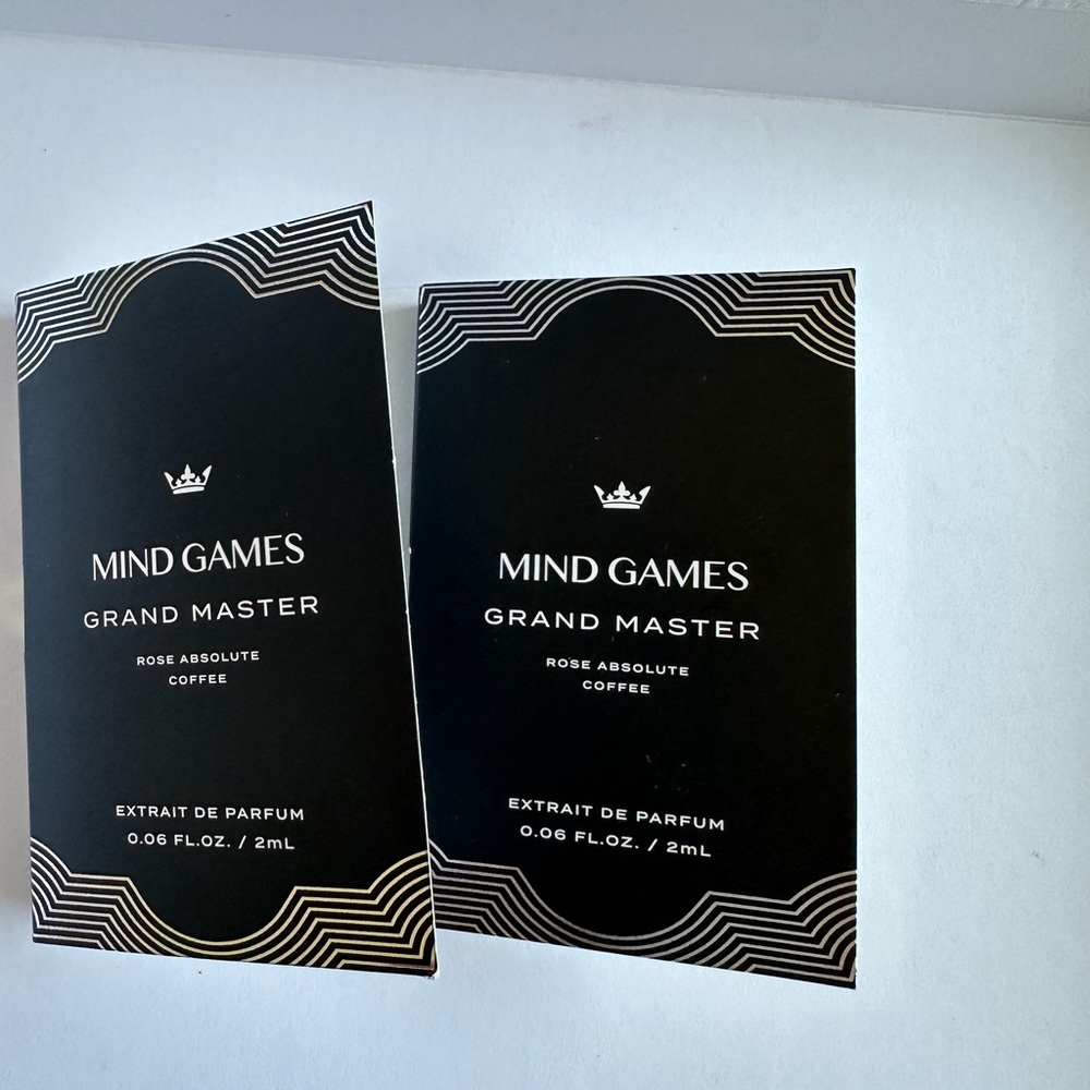 2Mind Games Grand Master Extrait De Parfum Spray Sample, New,  0.06 fl o…